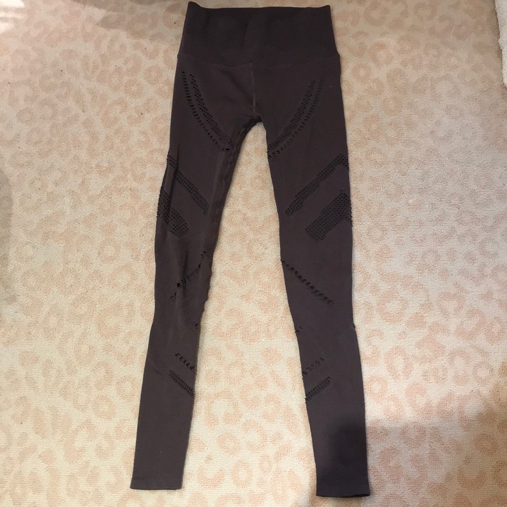 Purple leggings